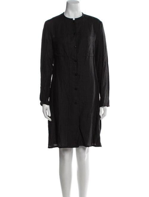 Giorgio Armani Crew Neck Mini Dress