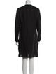 Giorgio Armani Crew Neck Mini Dress
