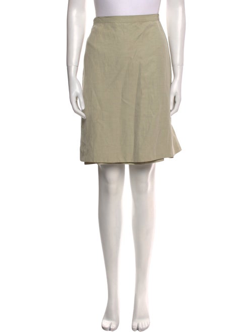 Giorgio Armani Silk Knee-Length Skirt