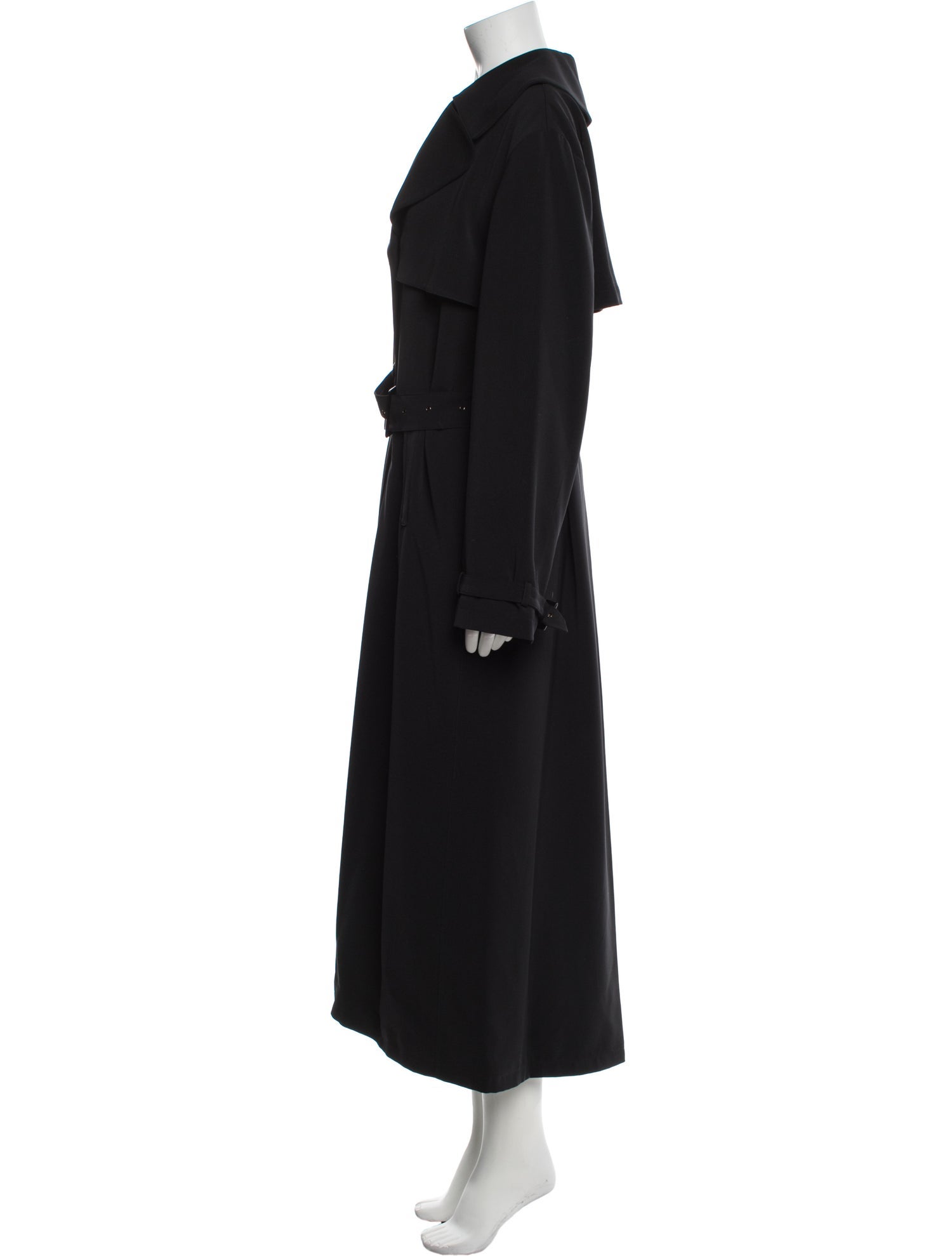 Giorgio Armani Wool Trench Coat