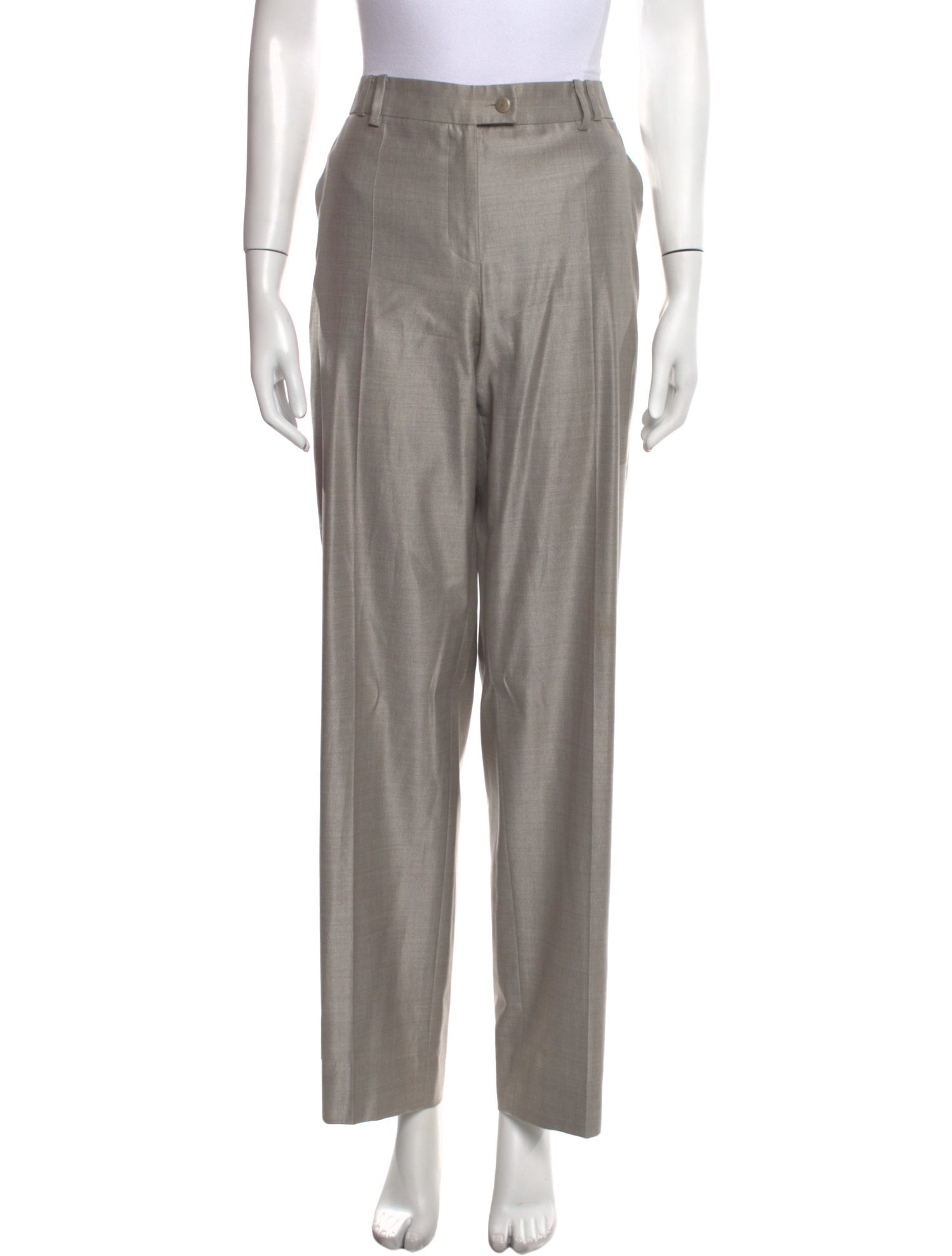 Giorgio Armani Wool Wide Leg Pants