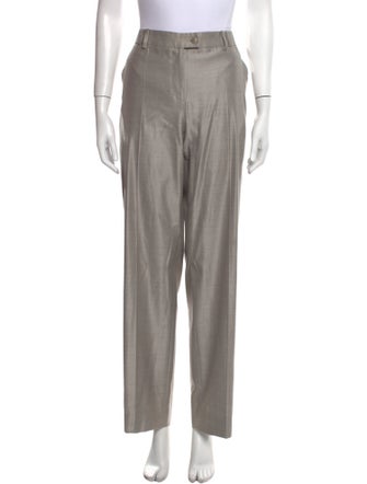 Giorgio Armani Wool Wide Leg Pants