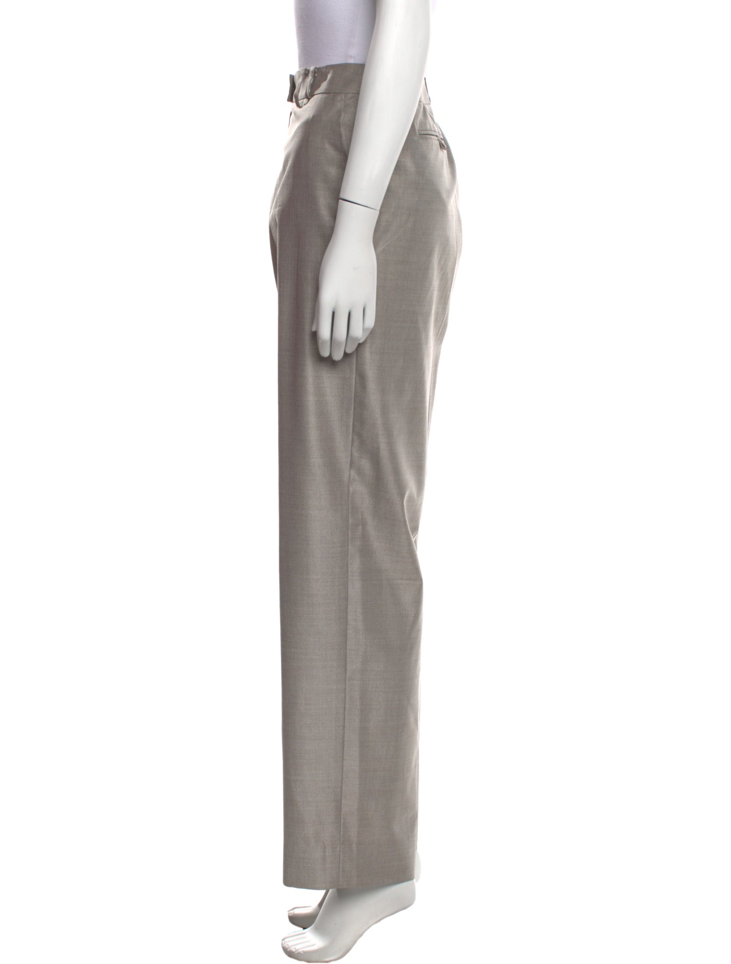 Giorgio Armani Wool Wide Leg Pants