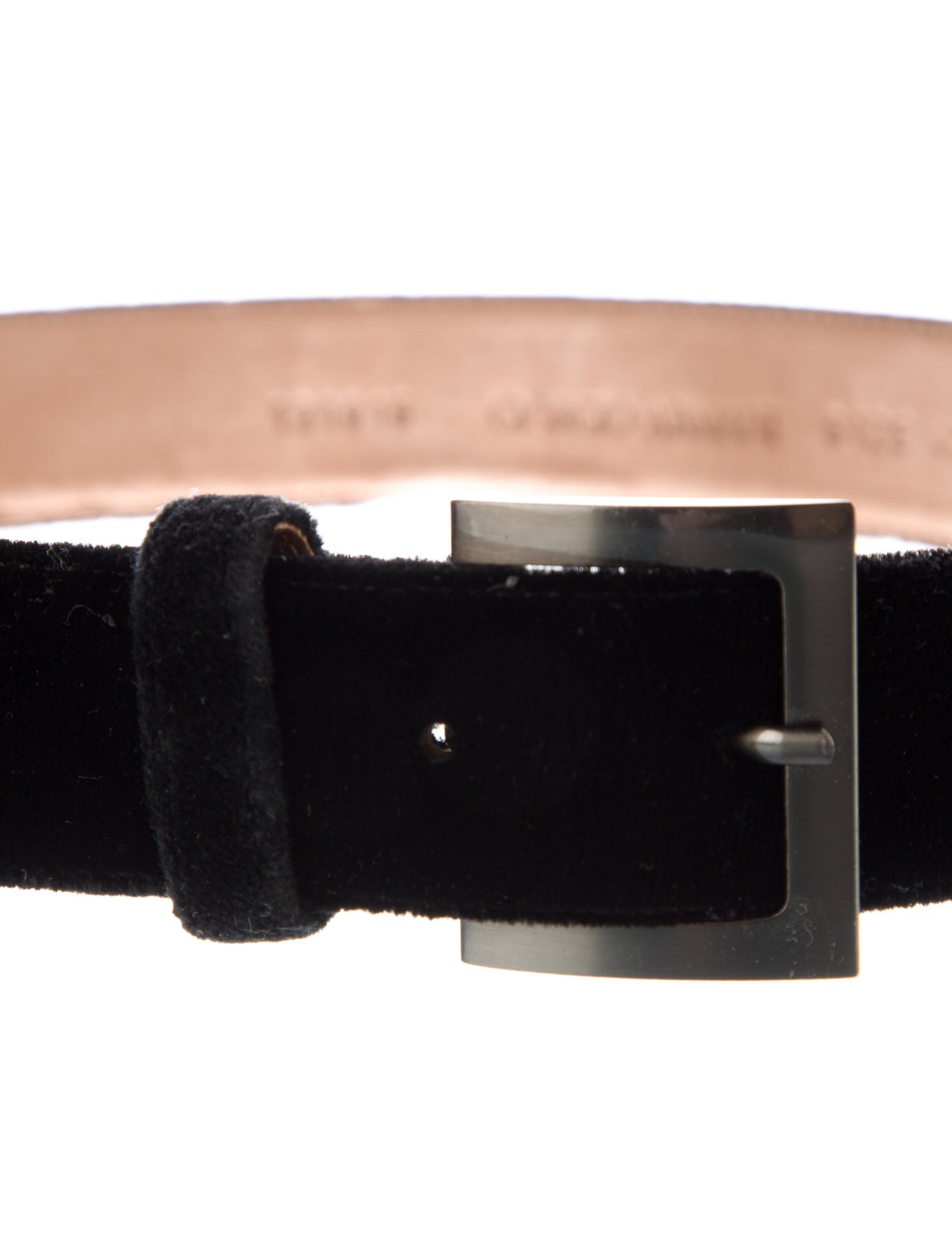 Giorgio Armani Velvet Waist Belt