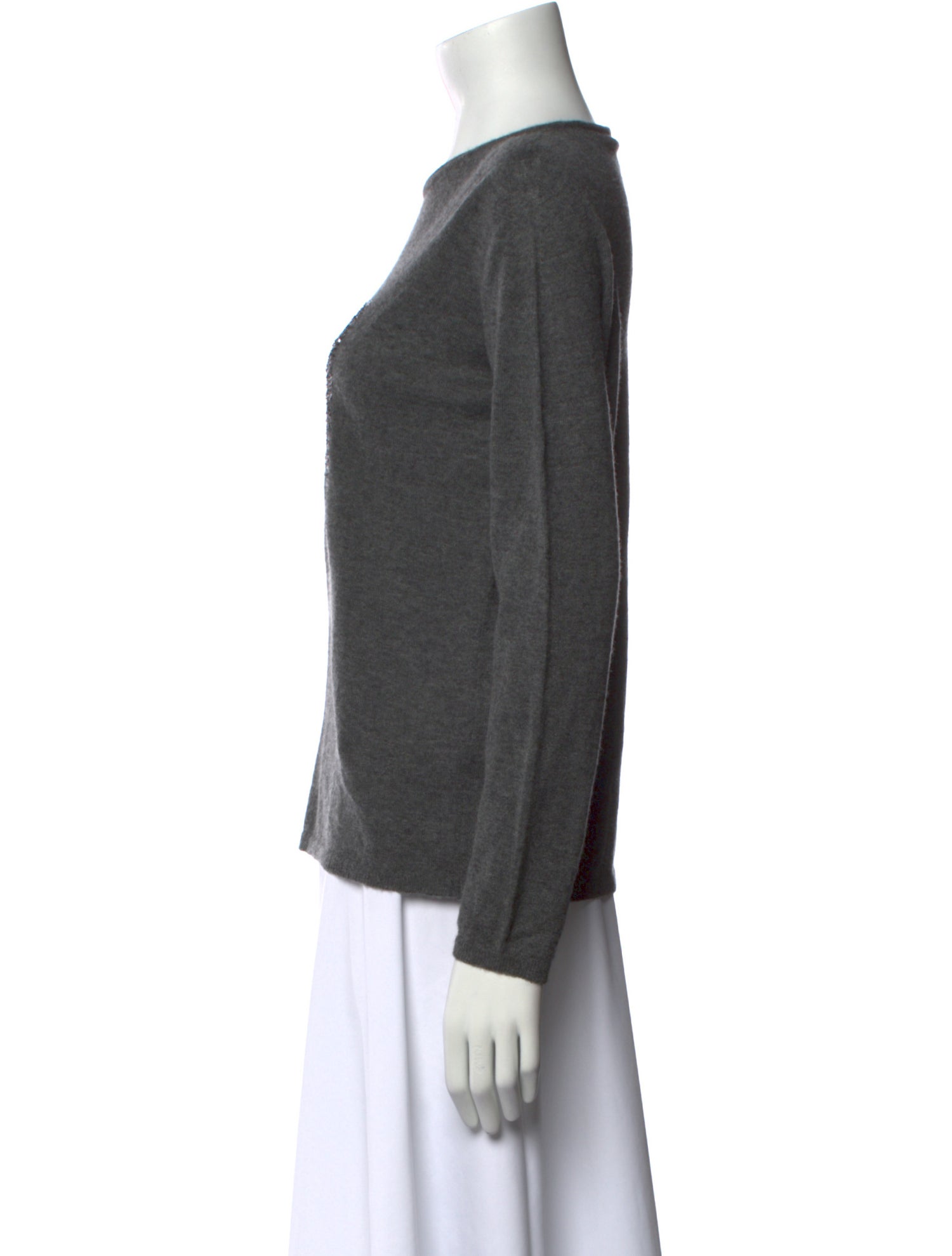 Giorgio Armani Cashmere Graphic Print Sweater w/ Tags