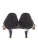 Giorgio Armani Leather Leather Trim Embellishment D'Orsay Pumps
