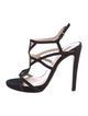 Giorgio Armani Suede T-Strap Pumps
