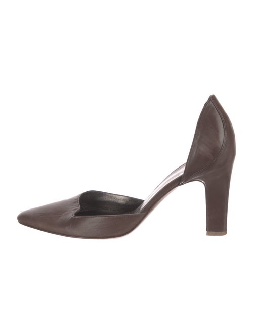 Giorgio Armani Leather D'Orsay Pumps