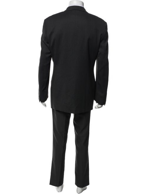 Giorgio Armani Wool Patterned Blazer