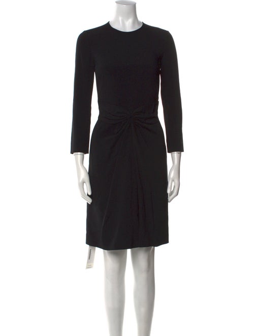 Giorgio Armani Crew Neck Knee-Length Dress
