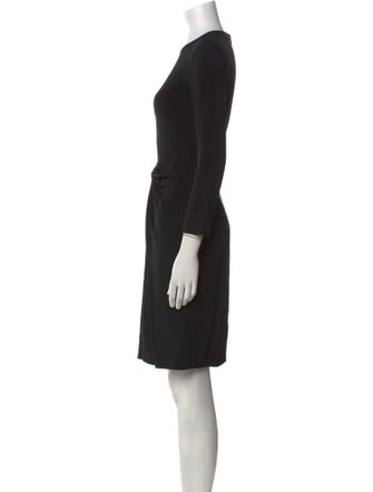 Giorgio Armani Crew Neck Knee-Length Dress