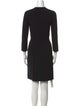 Giorgio Armani Crew Neck Knee-Length Dress