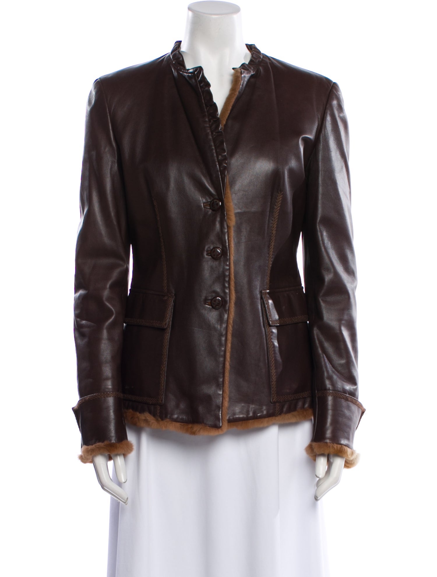 Giorgio Armani Vintage Late 1990's - Early 2000's Fur Jacket