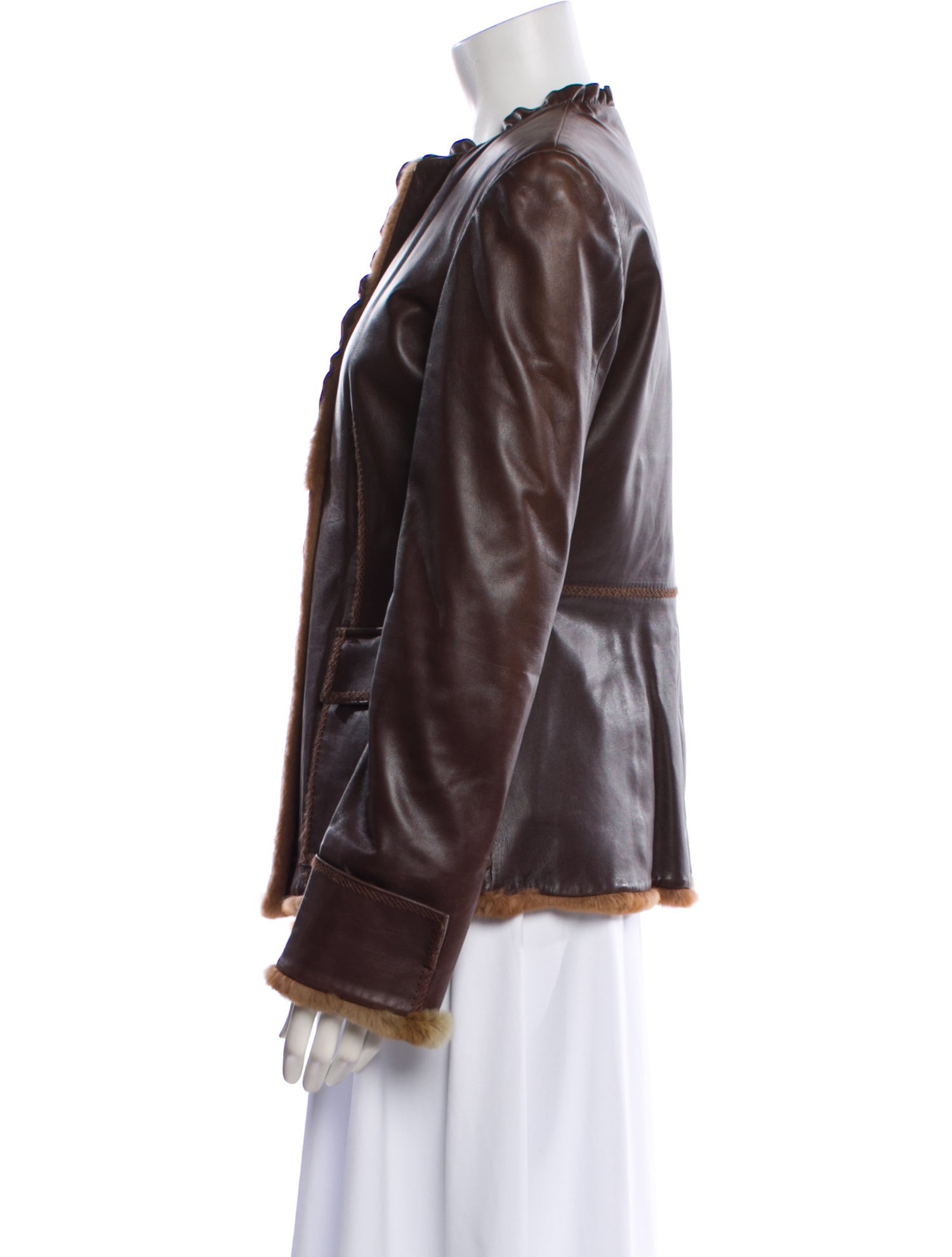 Giorgio Armani Vintage Late 1990's - Early 2000's Fur Jacket