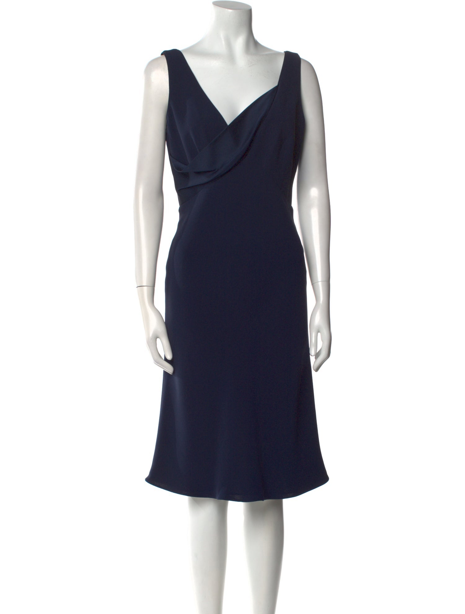 Giorgio Armani Silk Knee-Length Dress