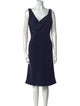 Giorgio Armani Silk Knee-Length Dress