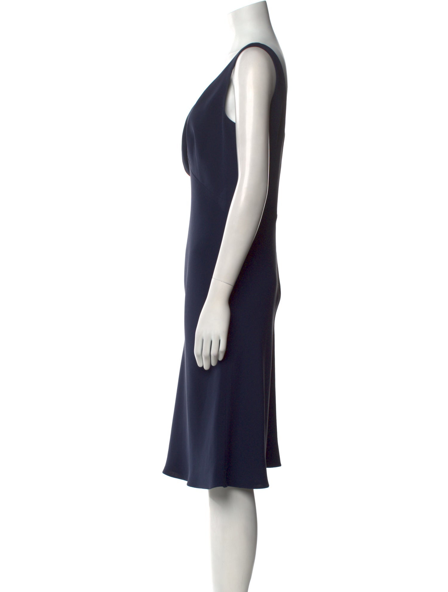 Giorgio Armani Silk Knee-Length Dress