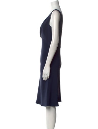 Giorgio Armani Silk Knee-Length Dress