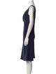 Giorgio Armani Silk Knee-Length Dress