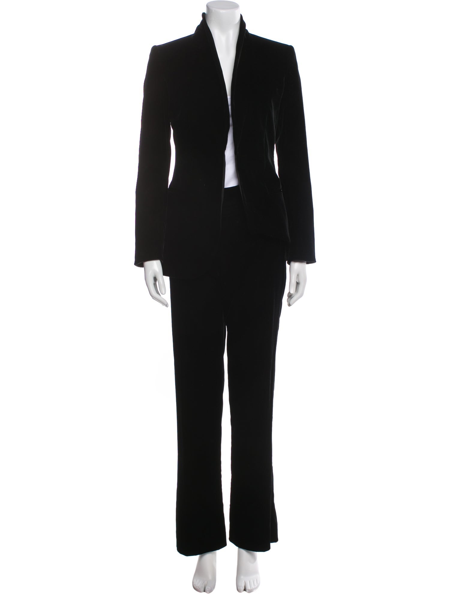 Giorgio Armani 2012 Velvet Pantsuit