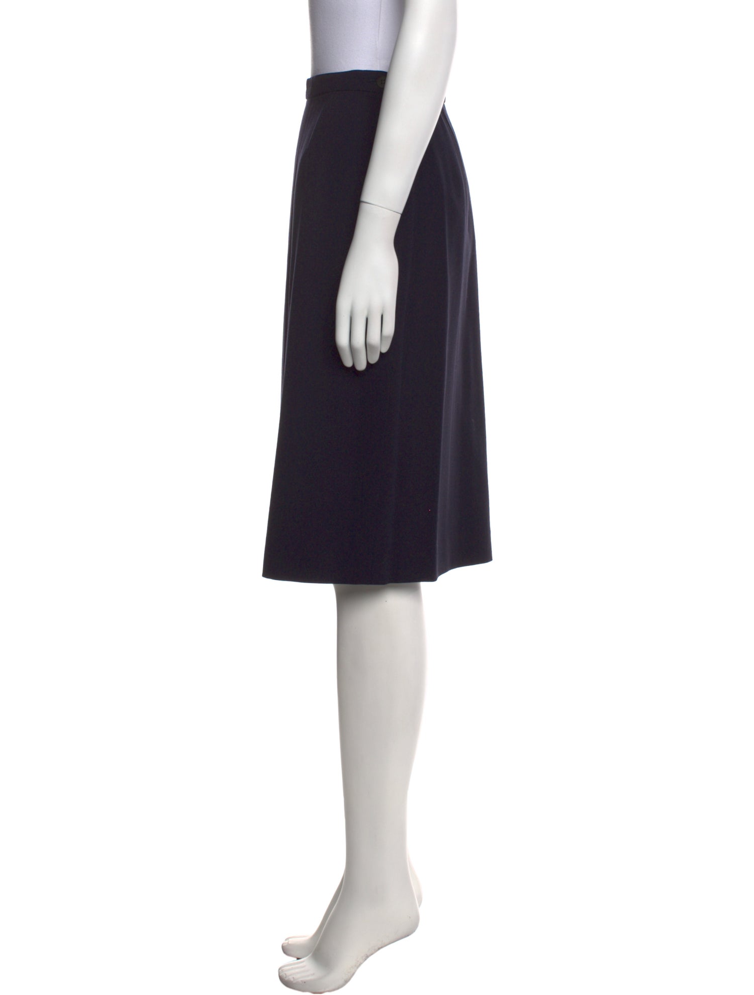 Giorgio Armani Wool Knee-Length Skirt