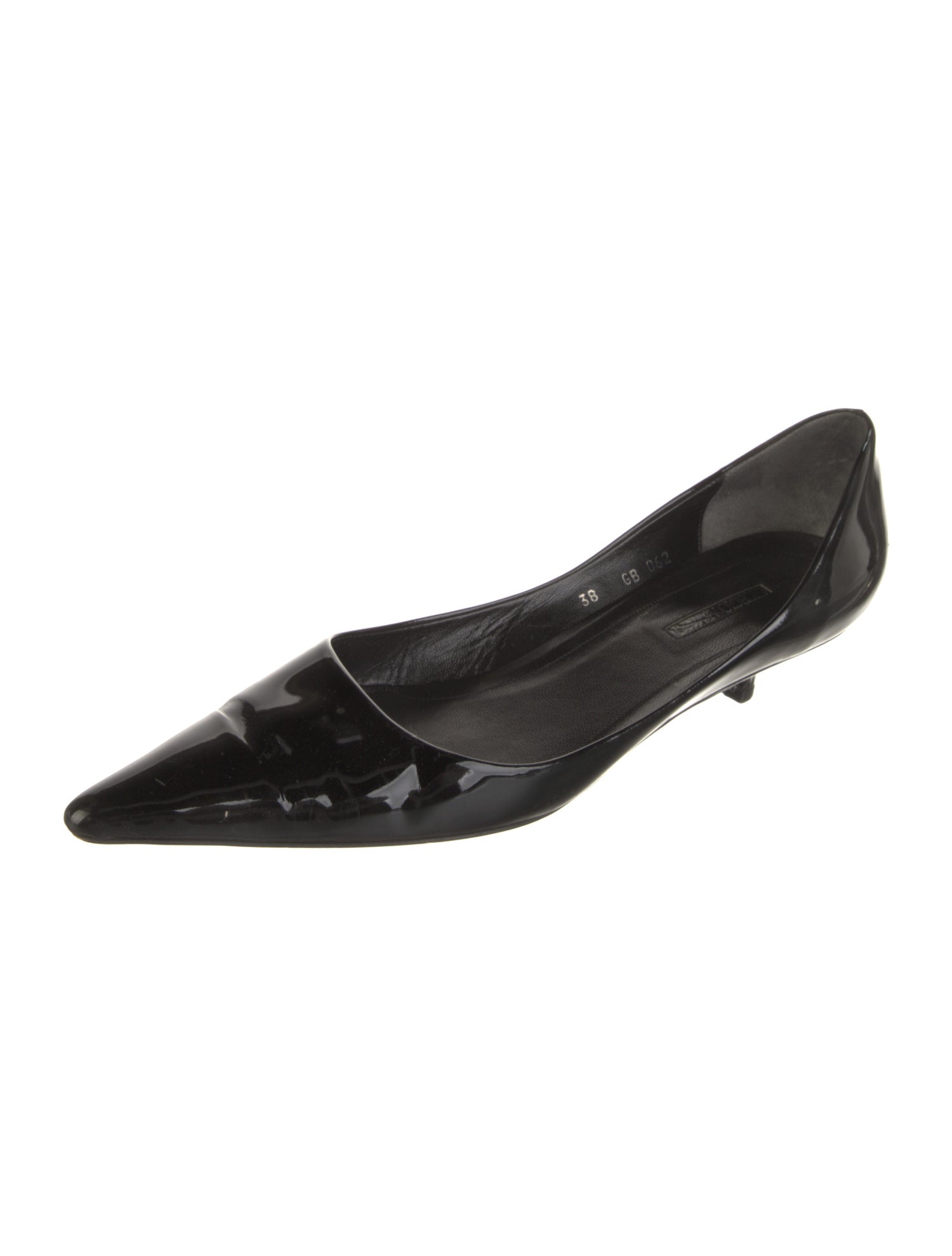 Giorgio Armani Patent Leather Pumps