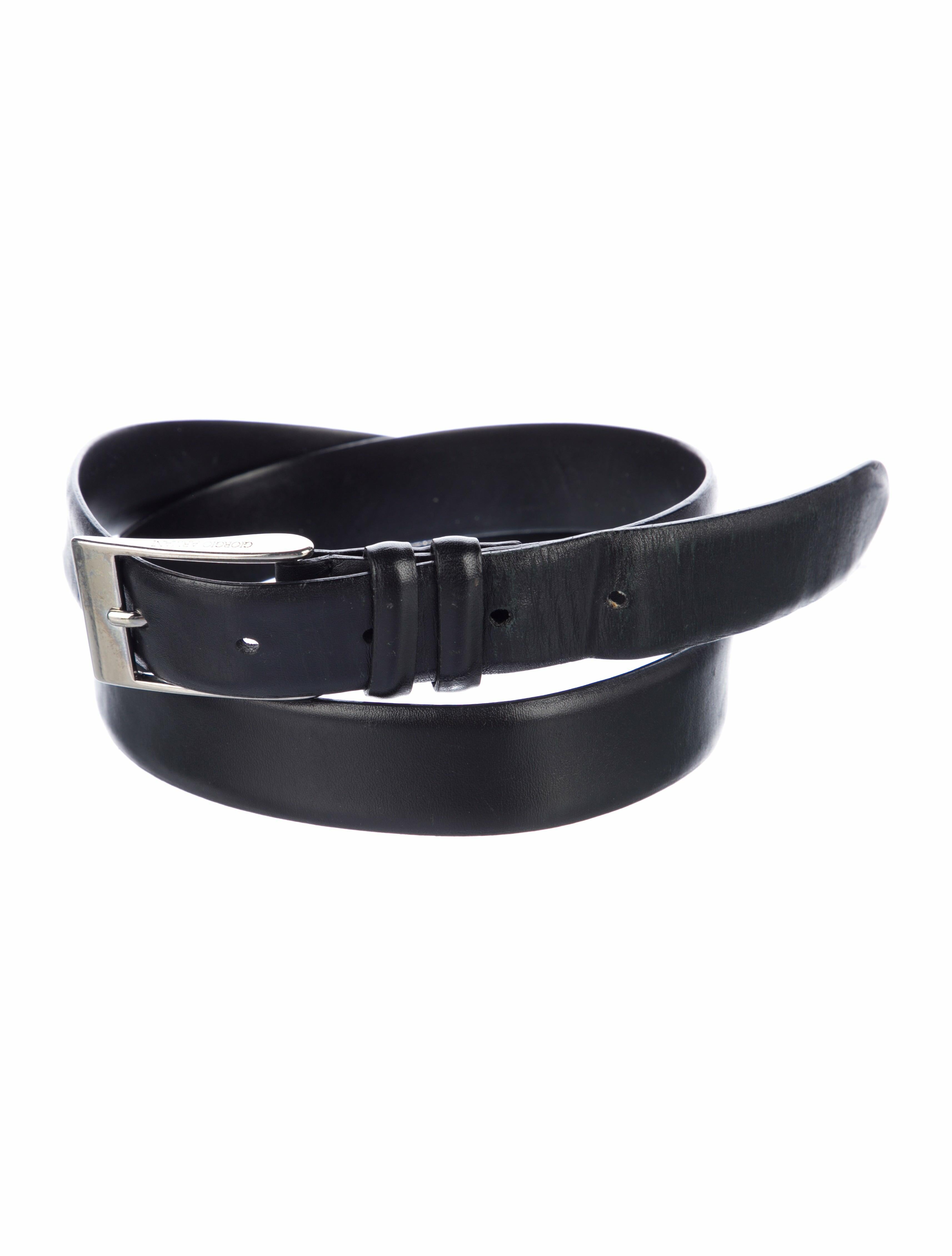 Giorgio Armani Leather Belt