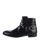 Giorgio Armani Patent Leather Boots
