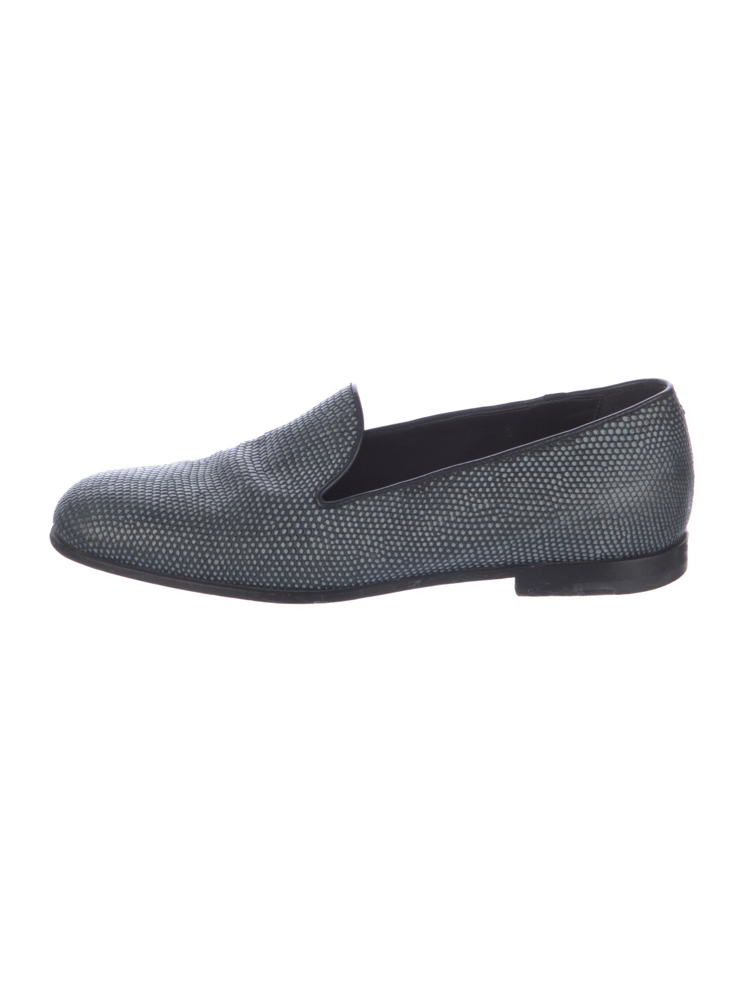 Giorgio Armani Leather Loafers