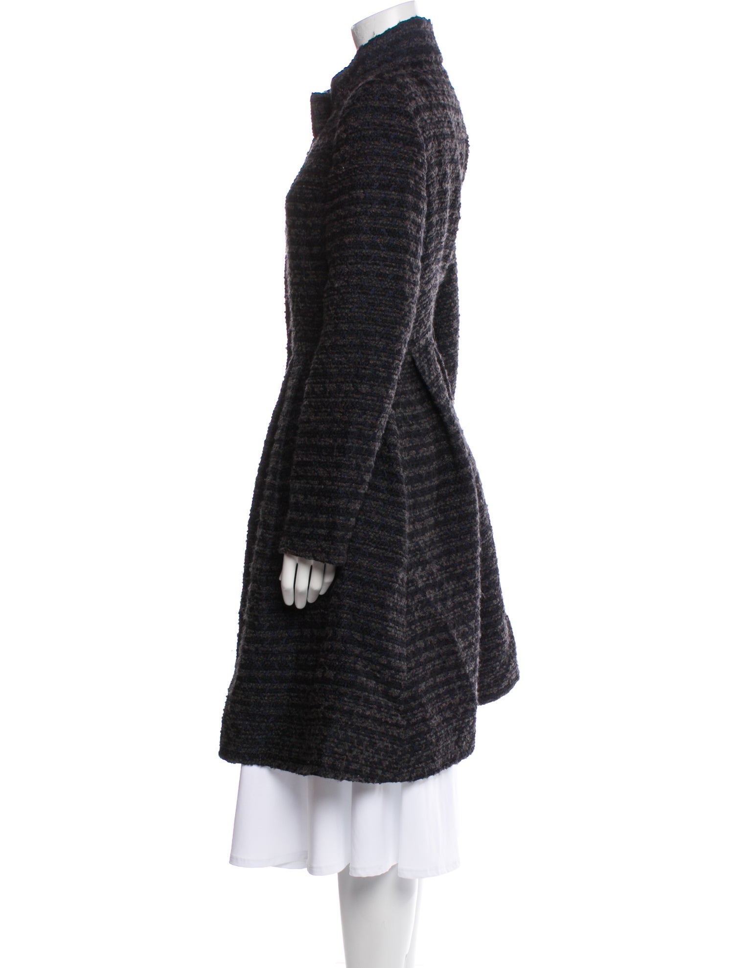 Giorgio Armani Wool Printed Coat