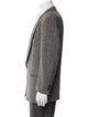 Giorgio Armani Wool Tweed Pattern Blazer