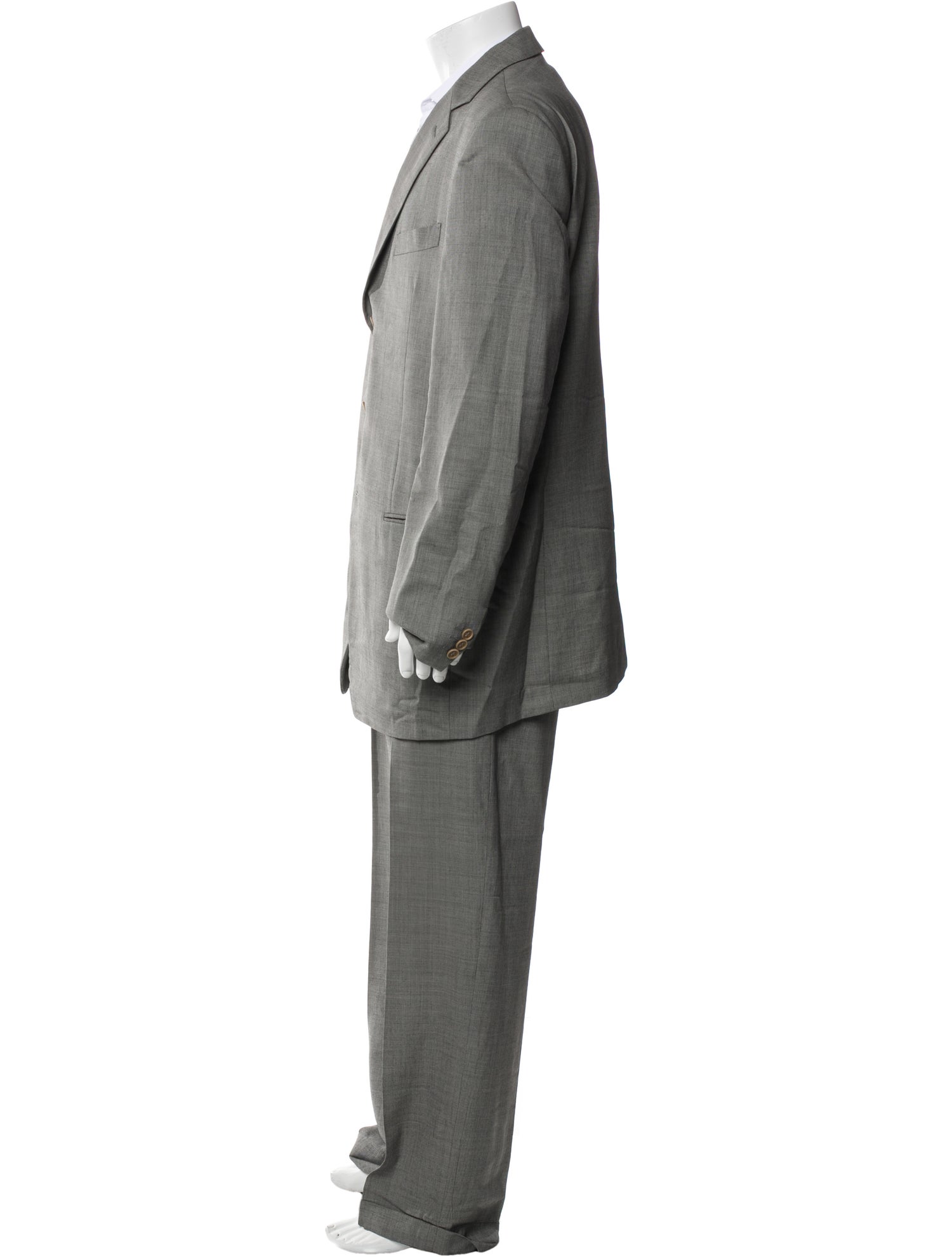 Giorgio Armani Wool Two-Piece Suit