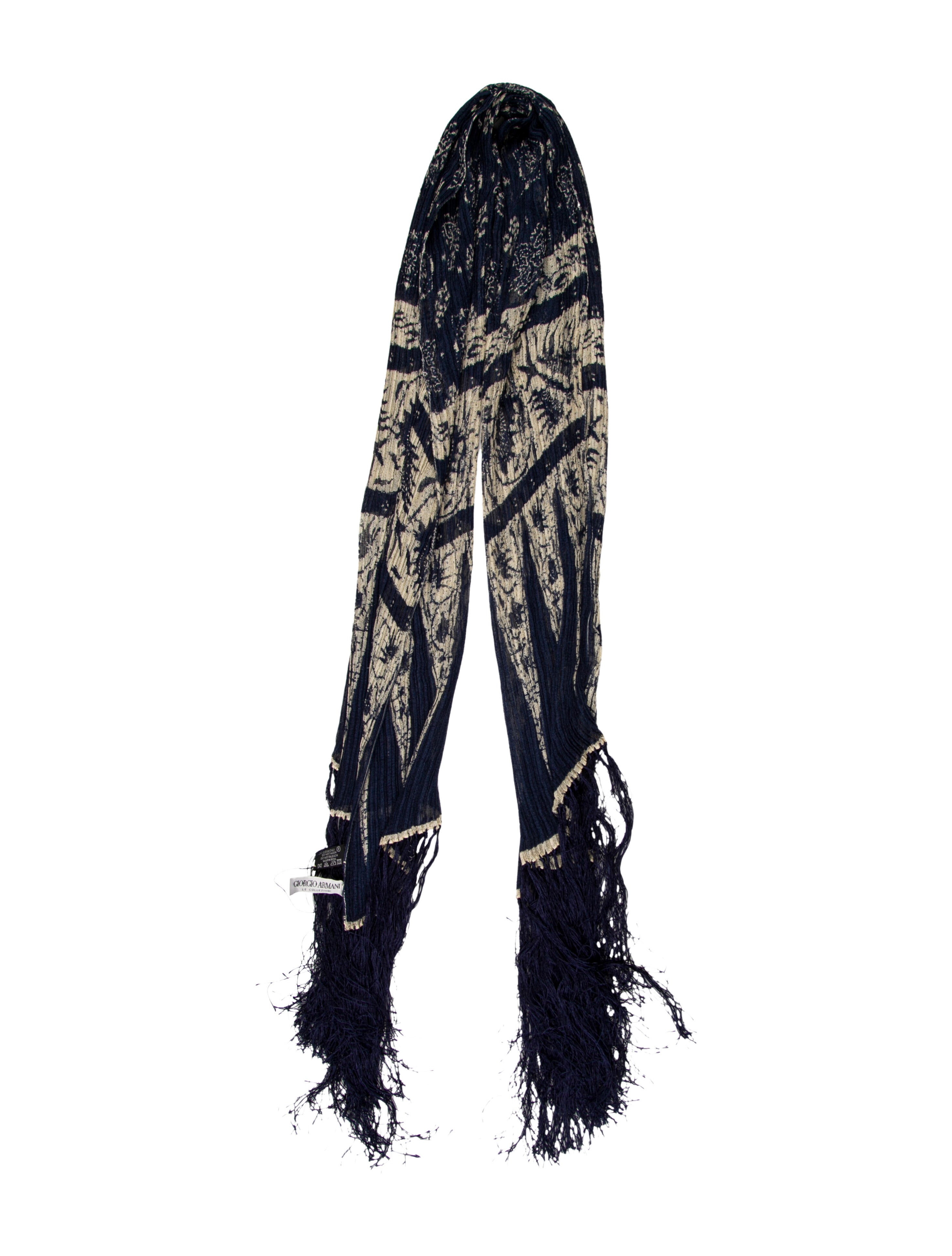 Giorgio Armani Silk Printed Scarf