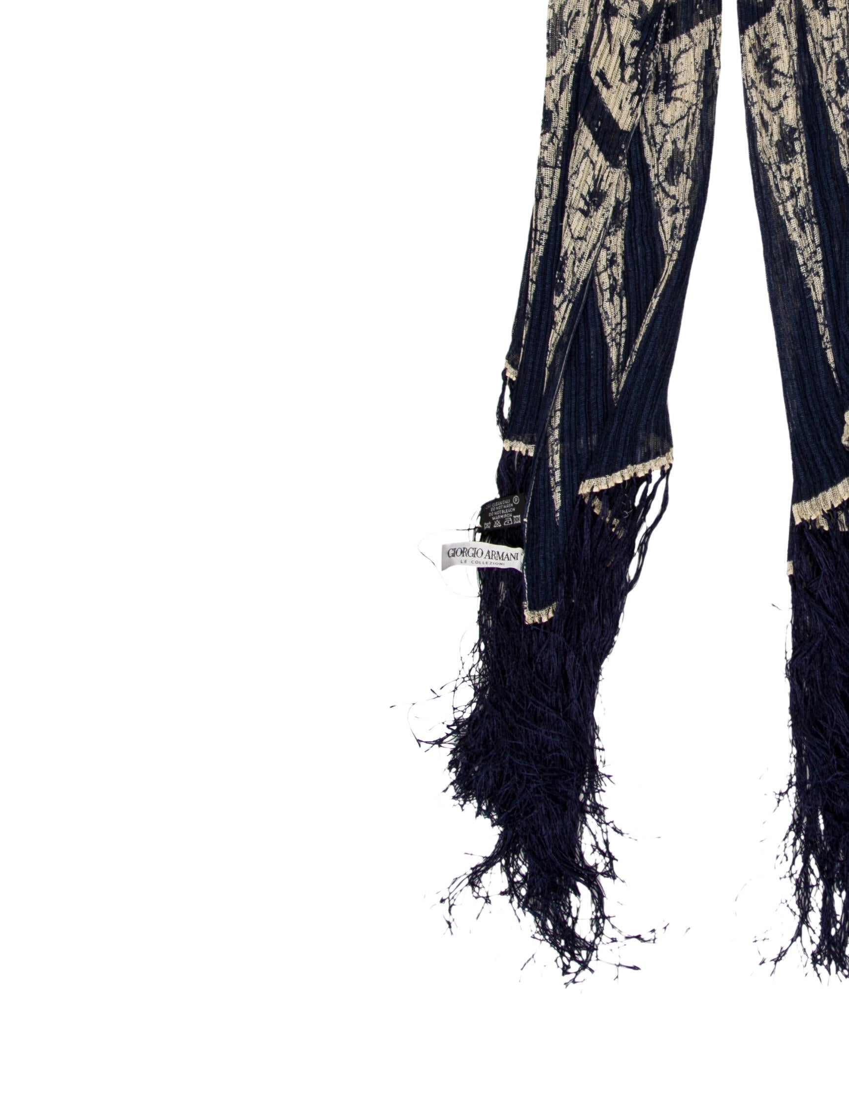 Giorgio Armani Silk Printed Scarf