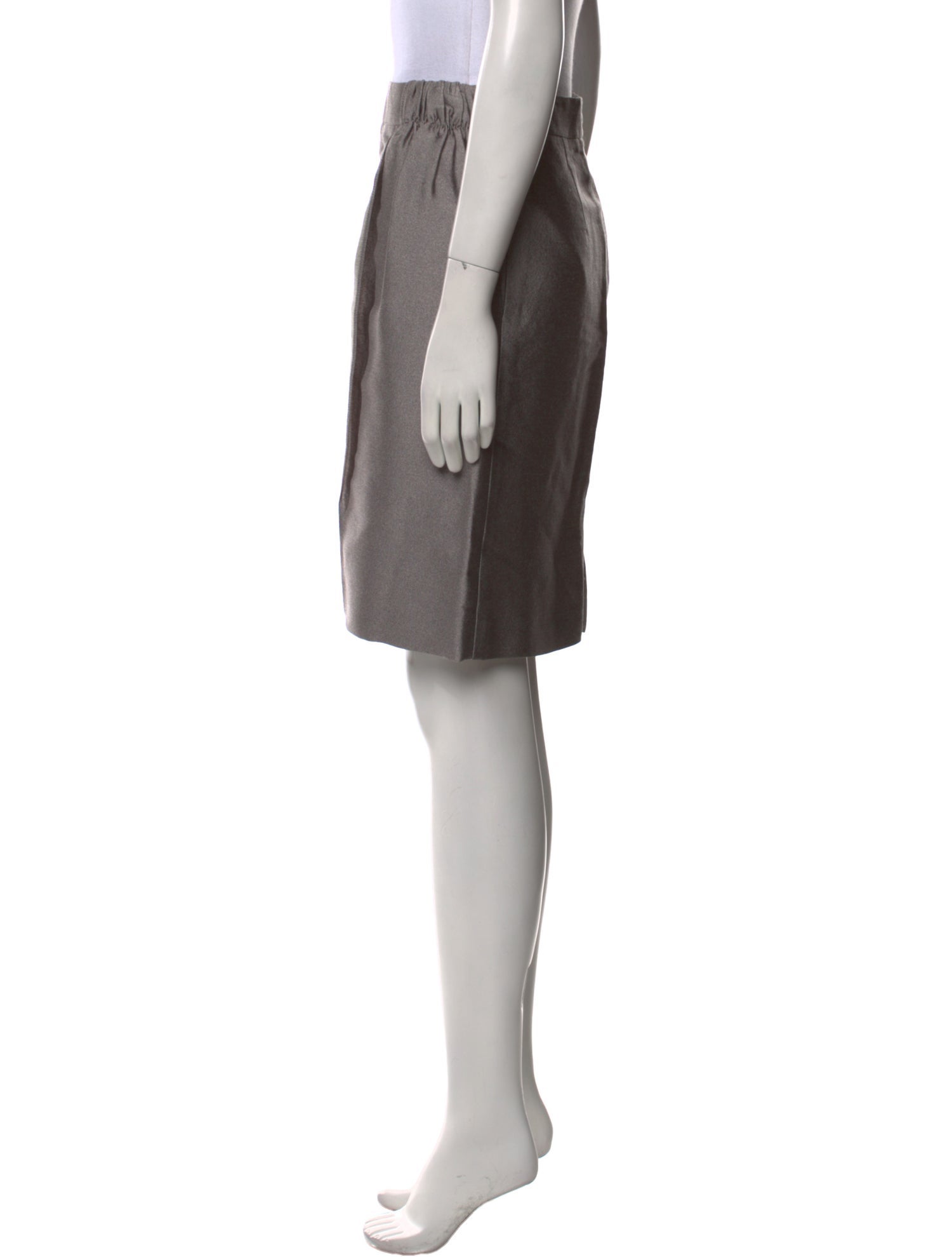 Giorgio Armani Cutout Accent Knee-Length Skirt