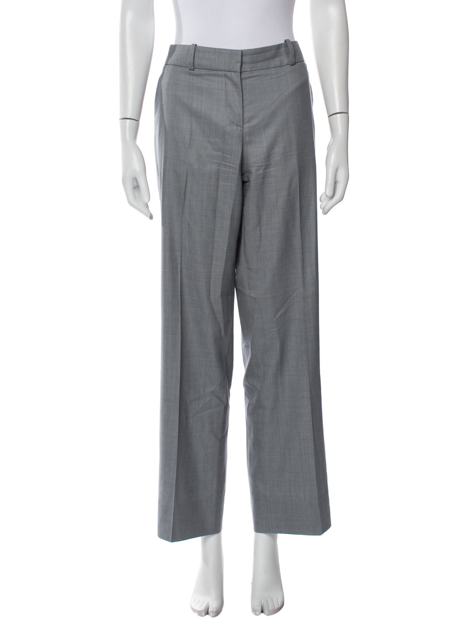 Giorgio Armani Wool Wide Leg Pants