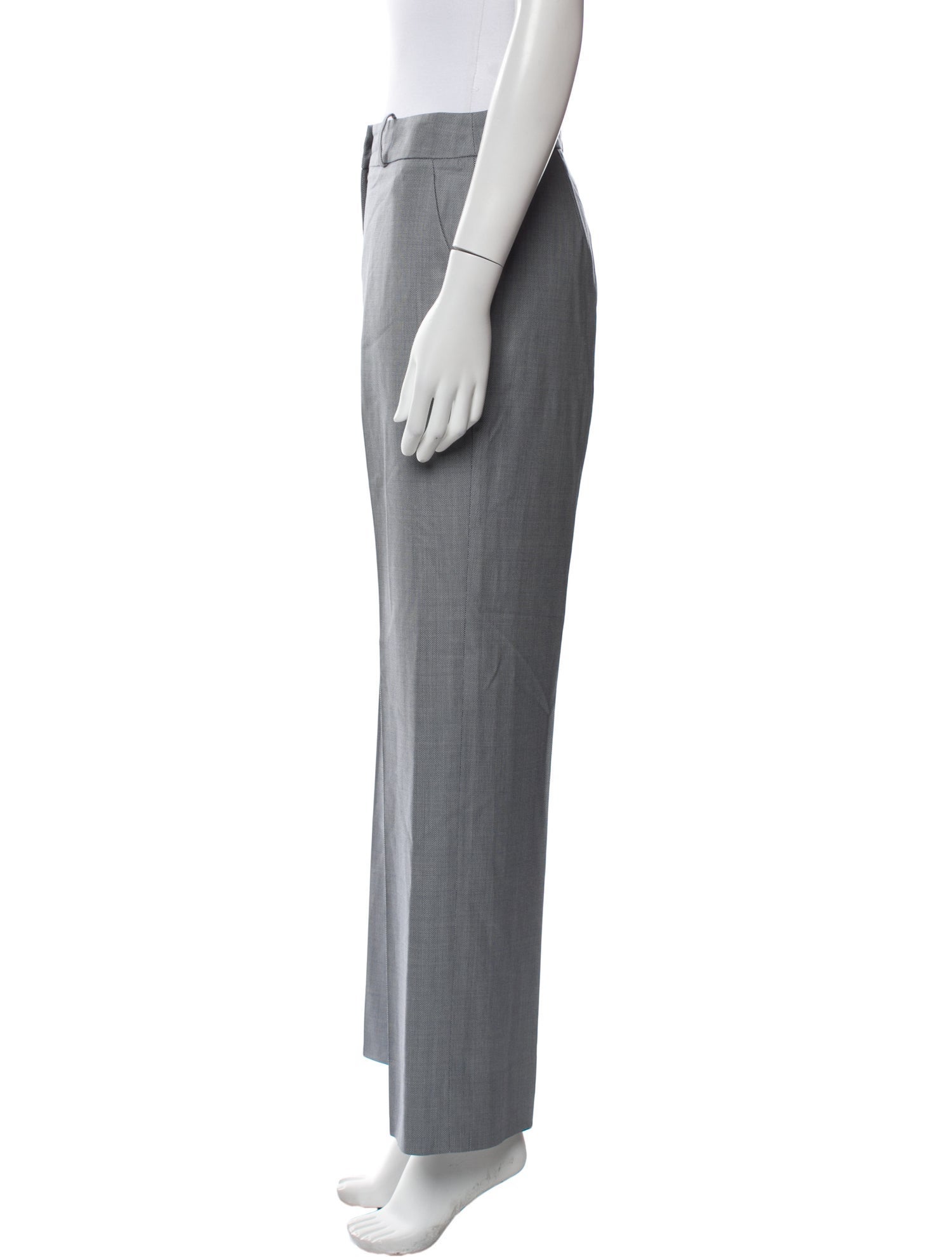 Giorgio Armani Wool Wide Leg Pants