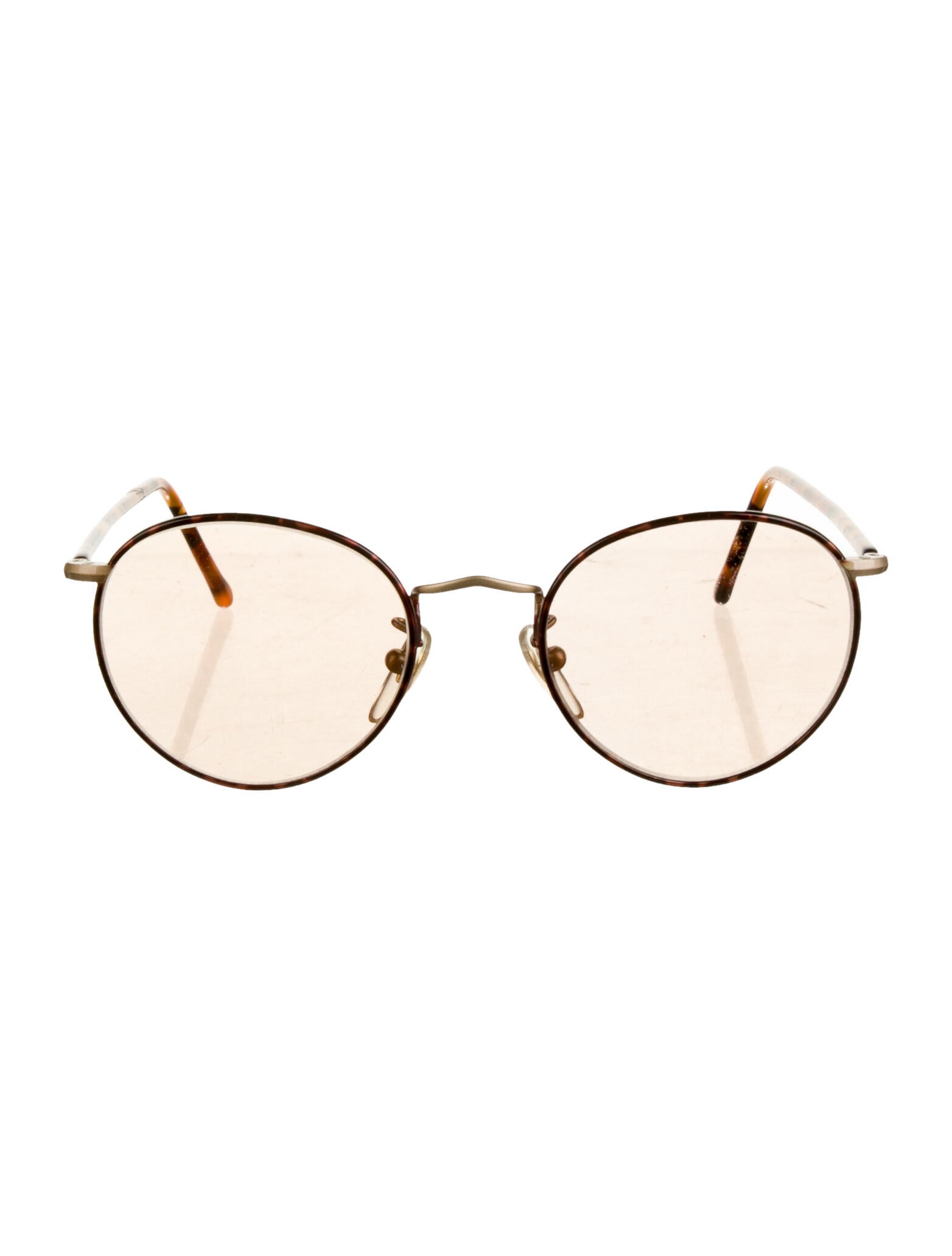 Giorgio Armani Round Gradient Sunglasses