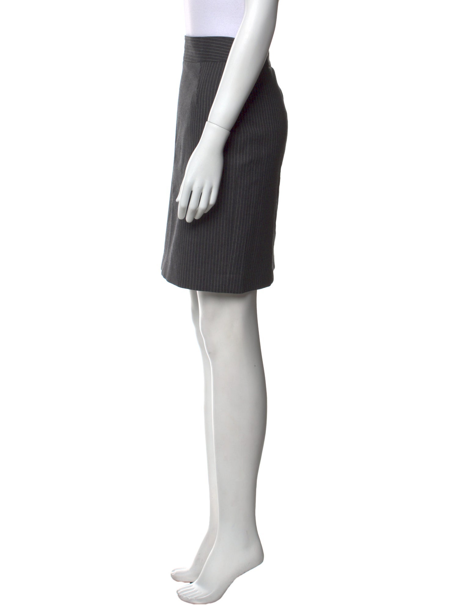 Giorgio Armani Virgin Wool Knee-Length Skirt
