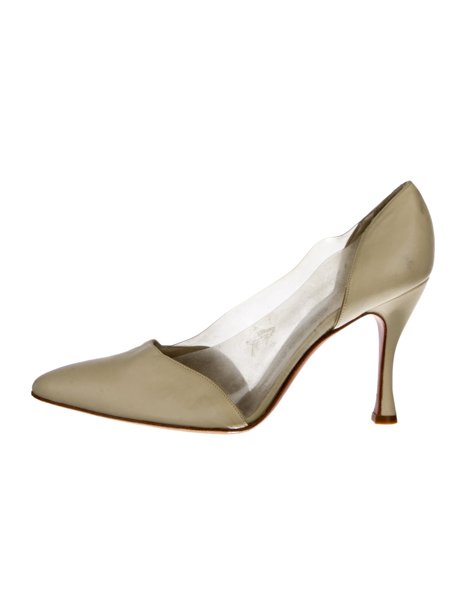 Giorgio Armani Patent Leather D'Orsay Pumps