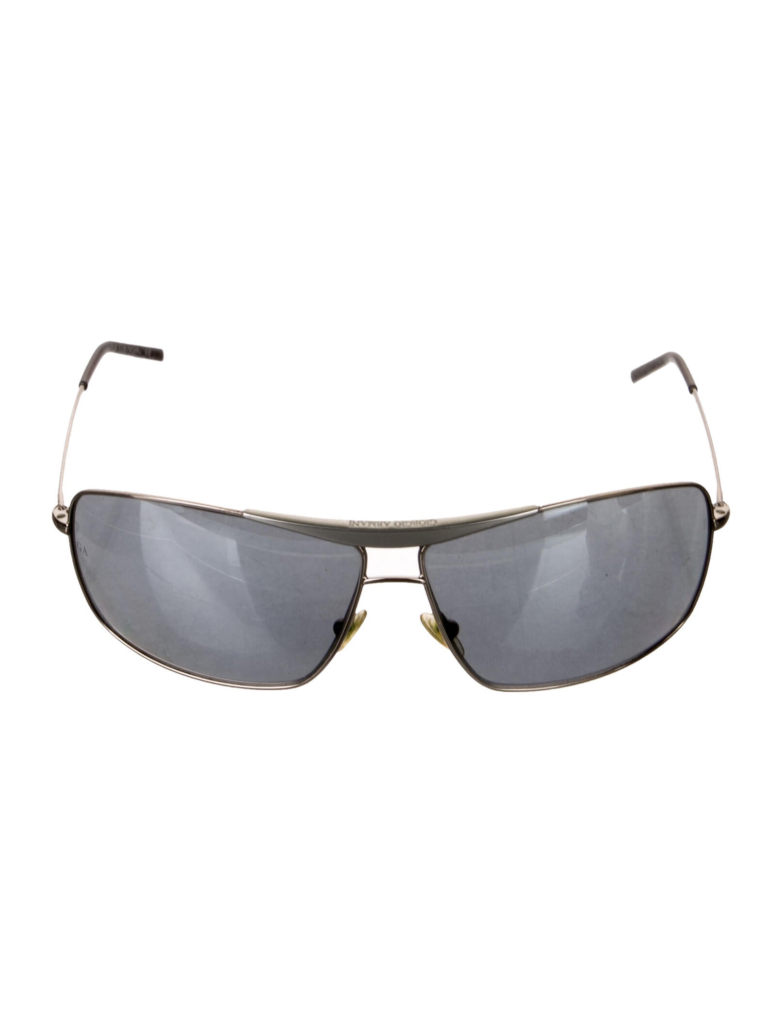 Giorgio Armani Aviator Mirrored Sunglasses
