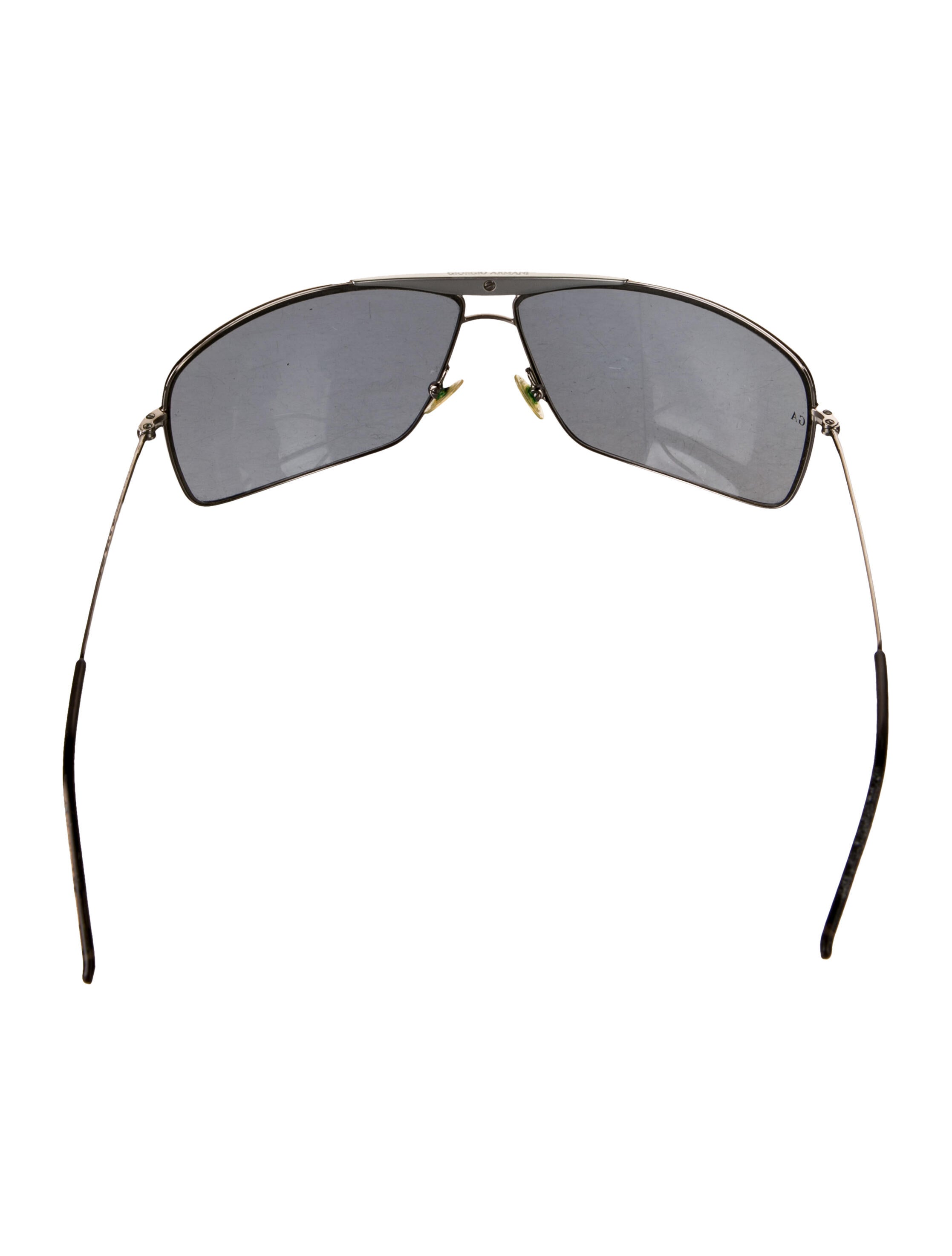 Giorgio Armani Aviator Mirrored Sunglasses