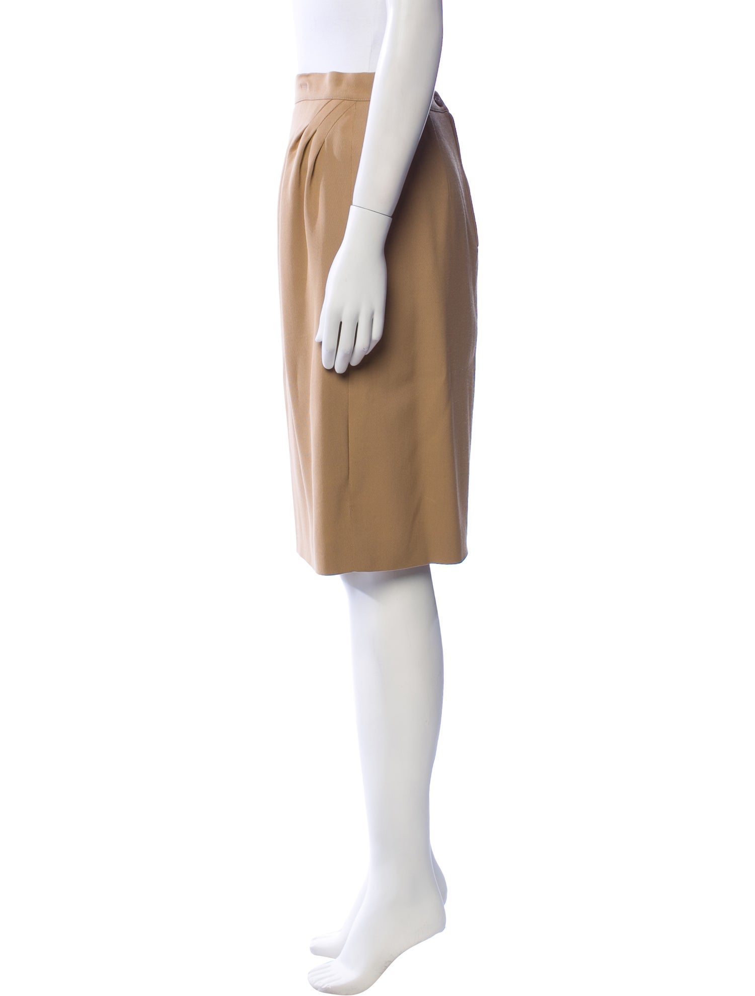 Giorgio Armani Wool Knee-Length Skirt