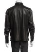 Giorgio Armani Lamb Leather Moto Jacket