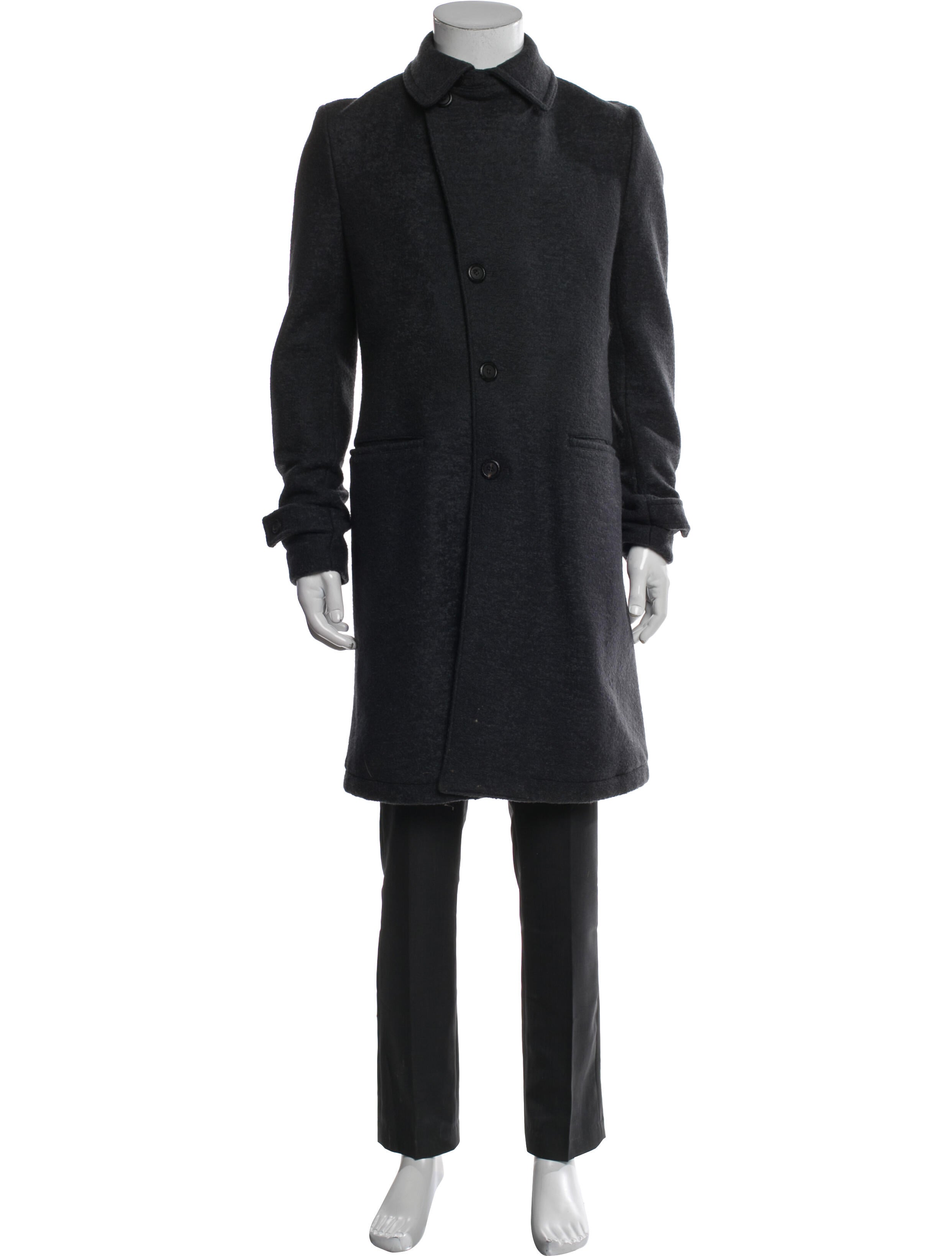 Giorgio Armani Virgin Wool Overcoat