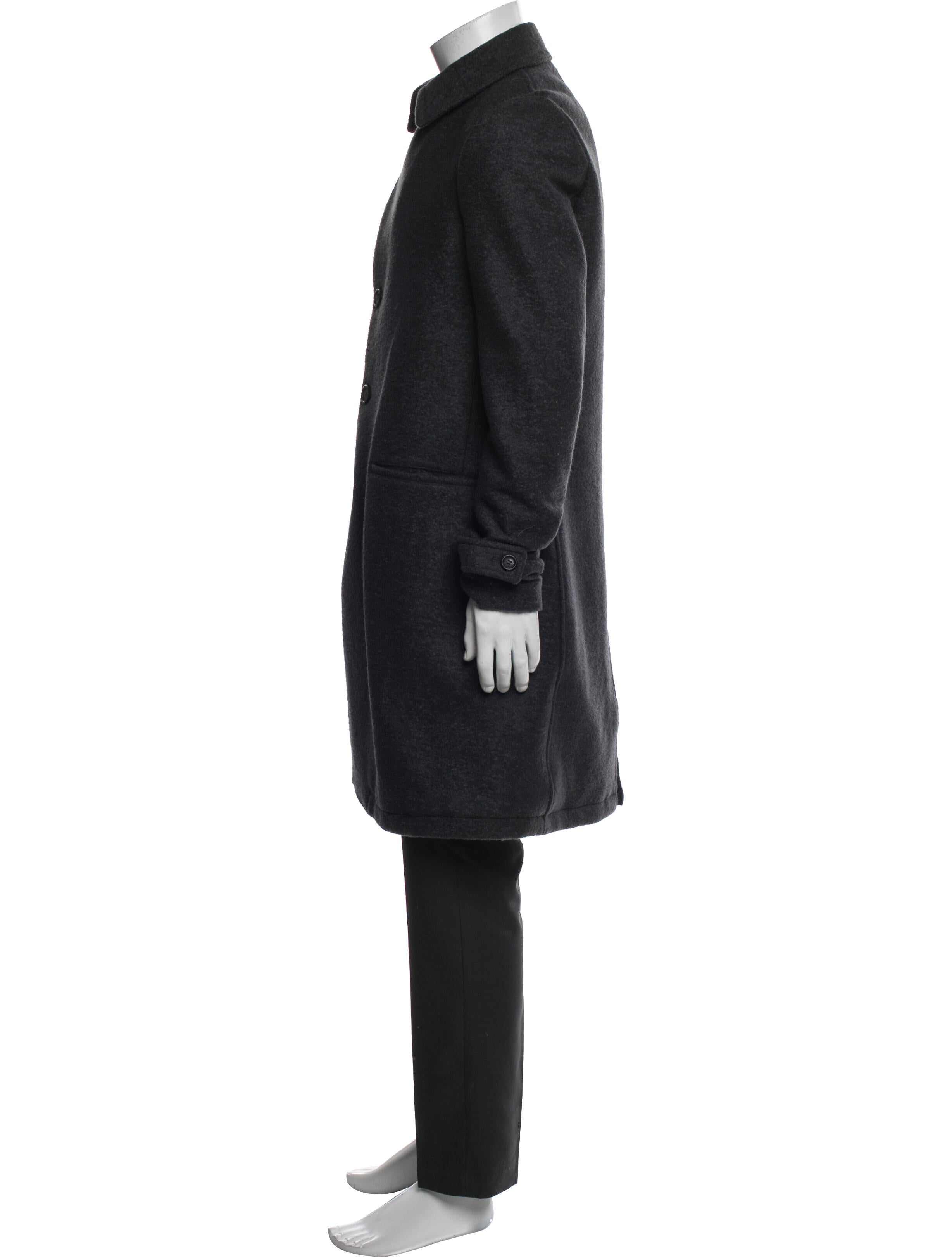Giorgio Armani Virgin Wool Overcoat