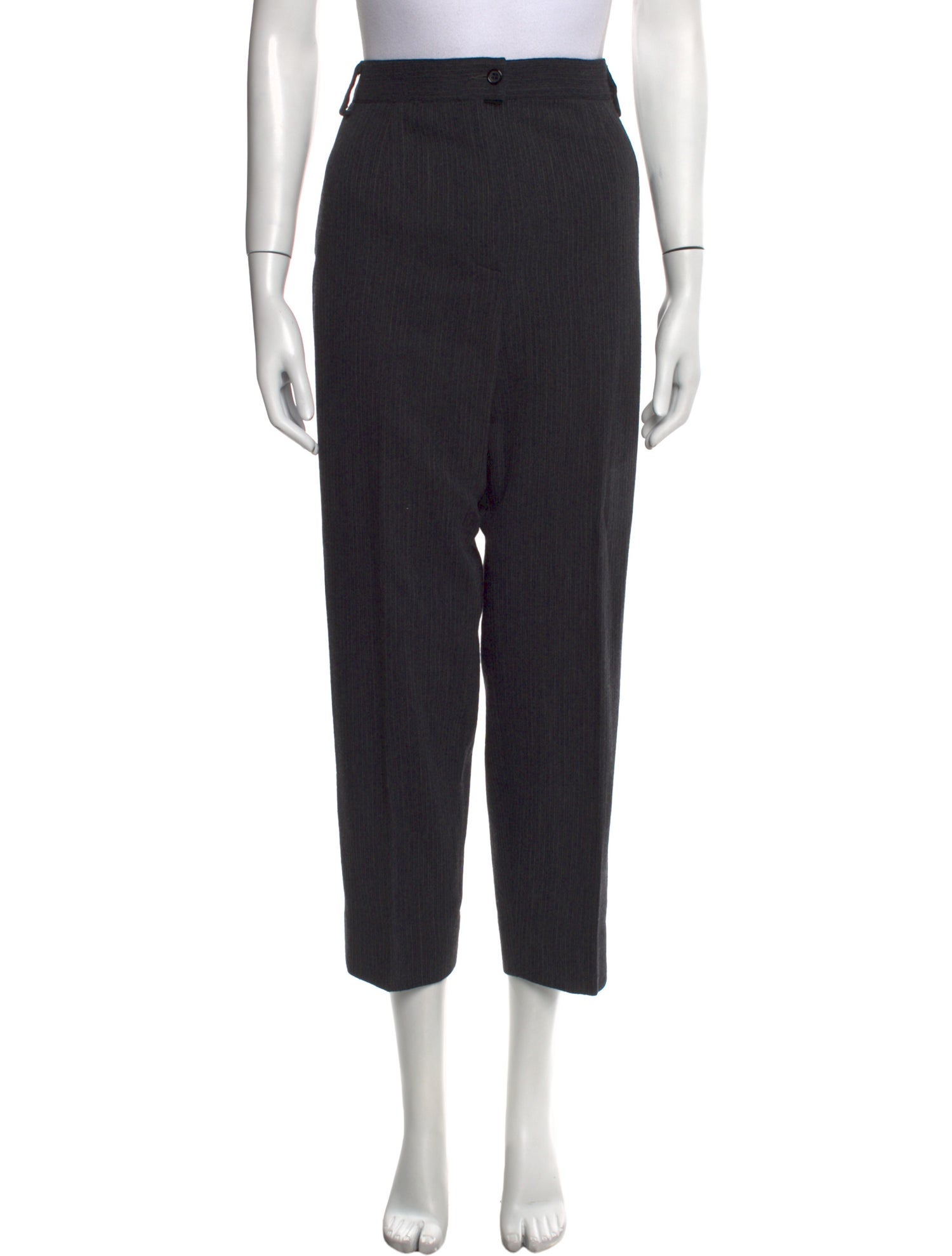 Giorgio Armani Wool Straight Leg Pants