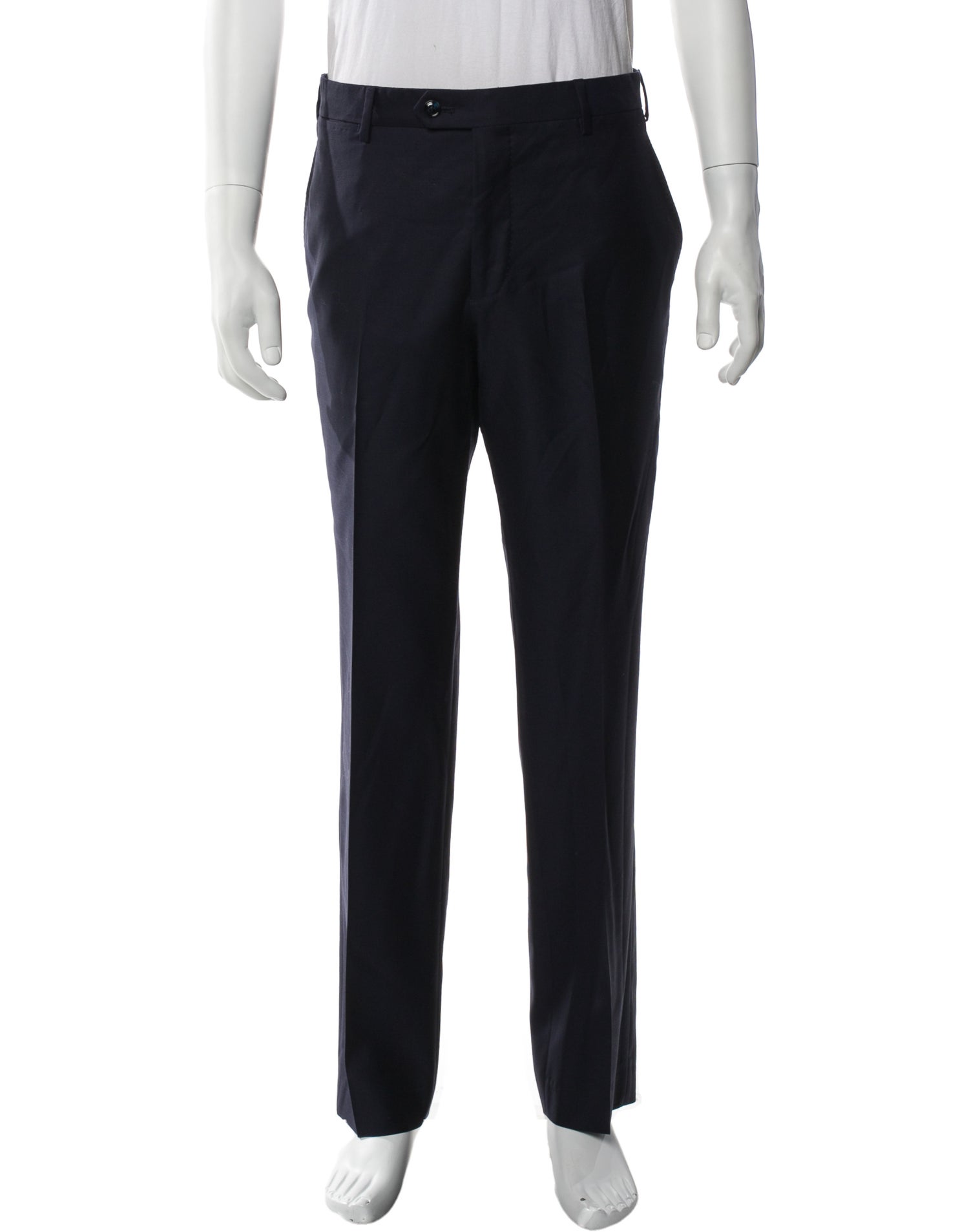 Giorgio Armani Virgin Wool Dress Pants