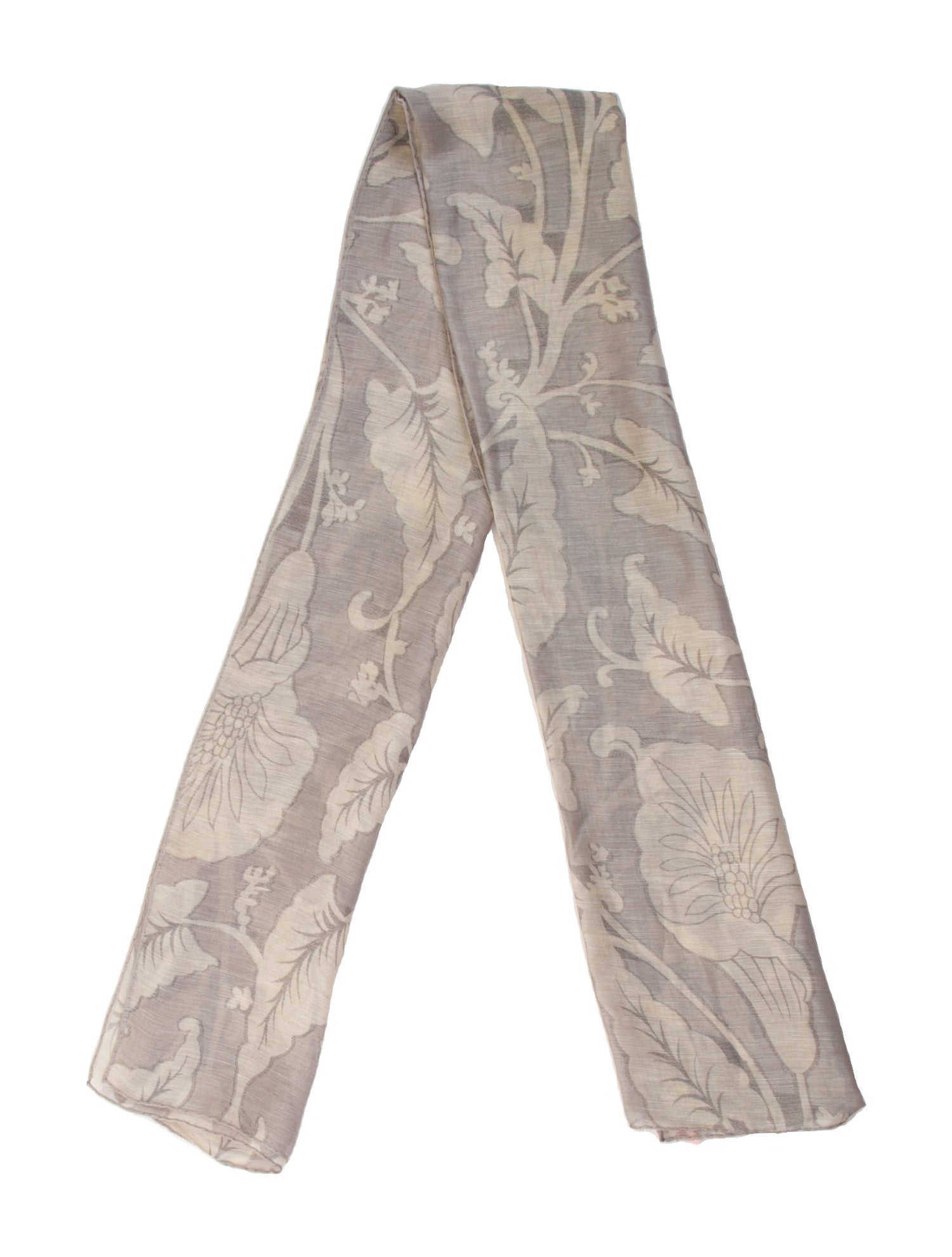 Giorgio Armani Floral Print Scarf