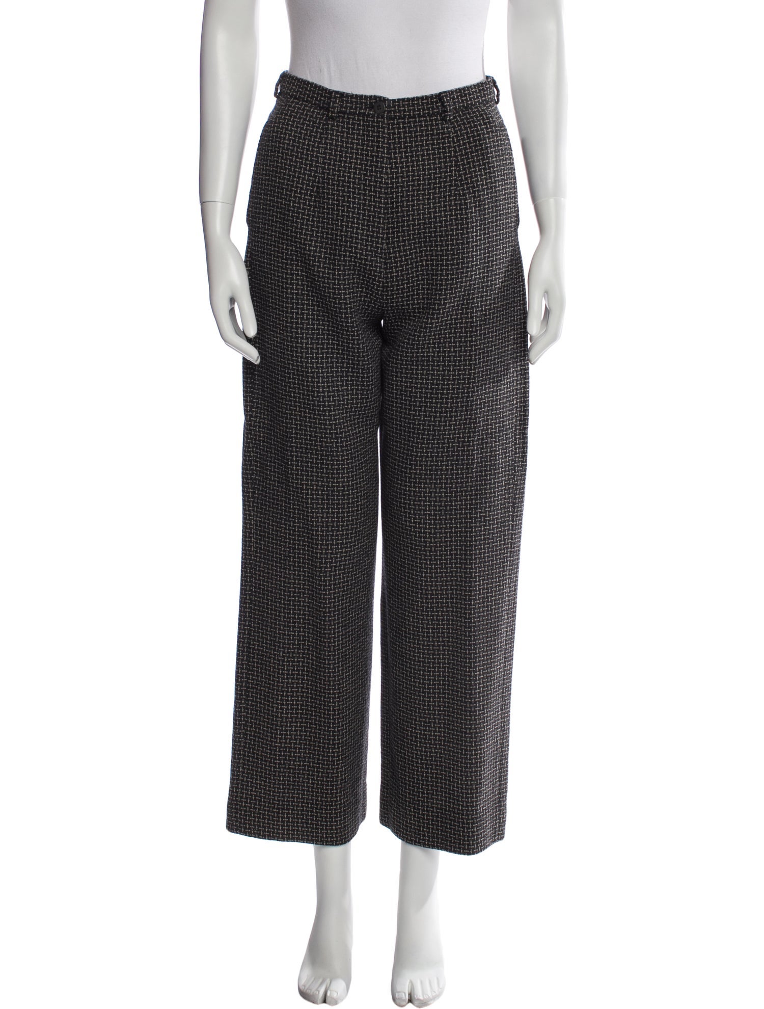Giorgio Armani Vintage Wide Leg Pants